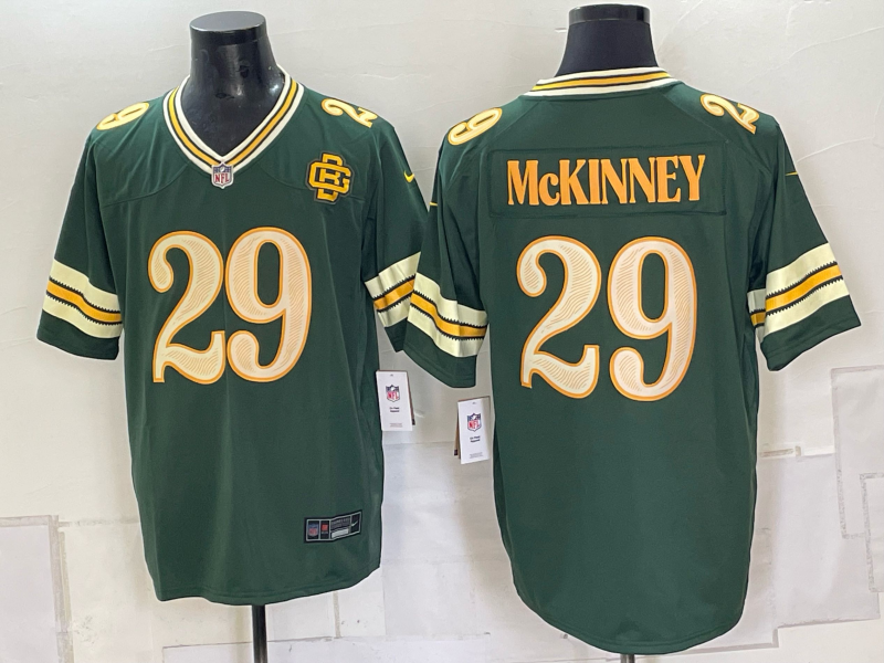 Men Green Bay Packers #29 Xavier McKinney Rivalries Nike 2026 NFL Game Jersey 0909002->green bay packers->NFL Jersey